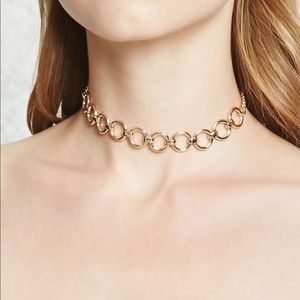 Forever 21 o ring chain link choker